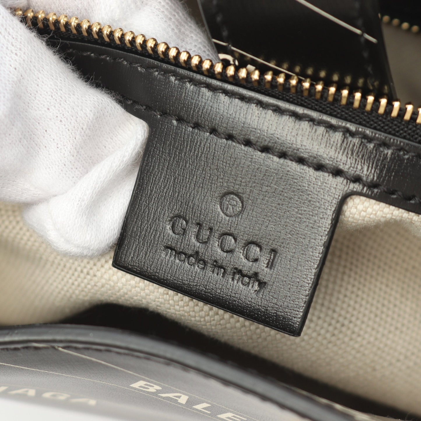 Luxury Gucci Trending 2025 Luxury Gucci Trending 2025 * BALENCIAGA Hacker Jackie 1961 Shoulder bag Leather Black White