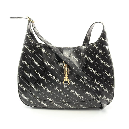 Luxury Gucci Trending 2025 Luxury Gucci Trending 2025 * BALENCIAGA Hacker Jackie 1961 Shoulder bag Leather Black White