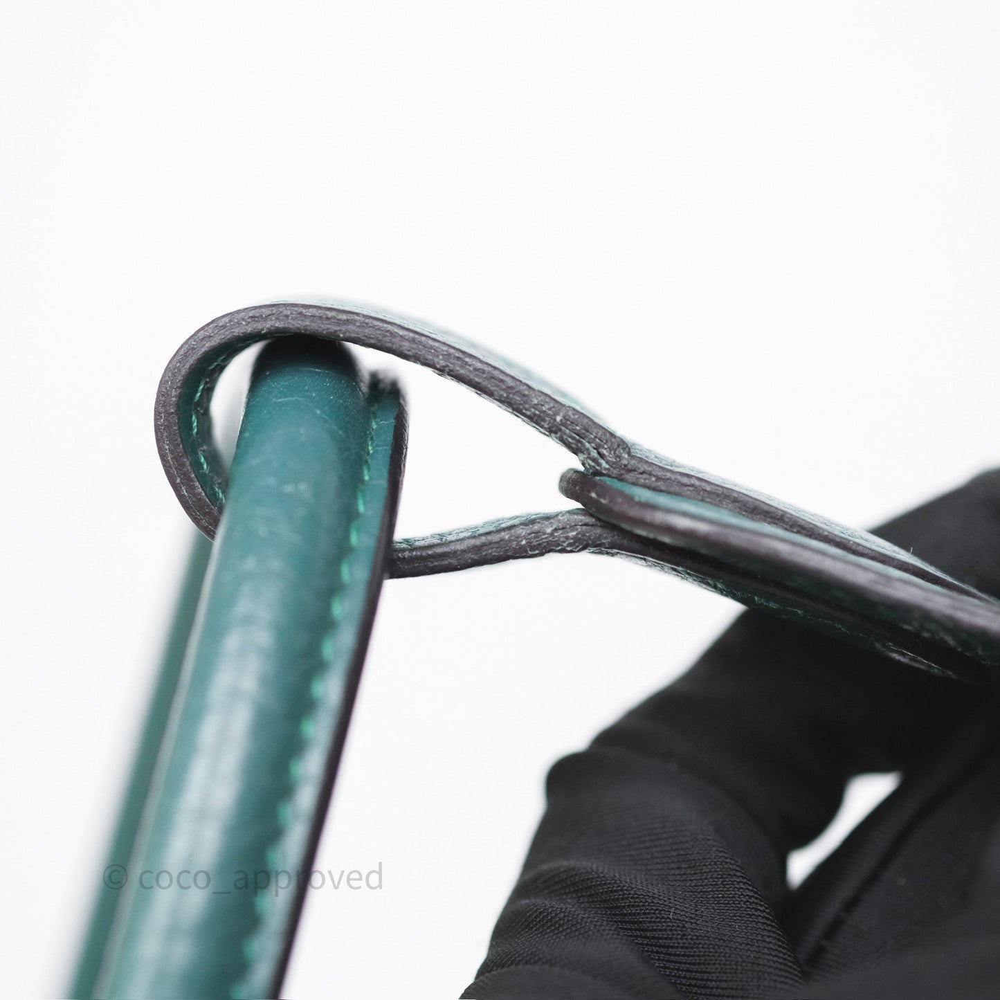 Hermès Lindy 30 Malachite Z6 Clemence Palladium Hardware