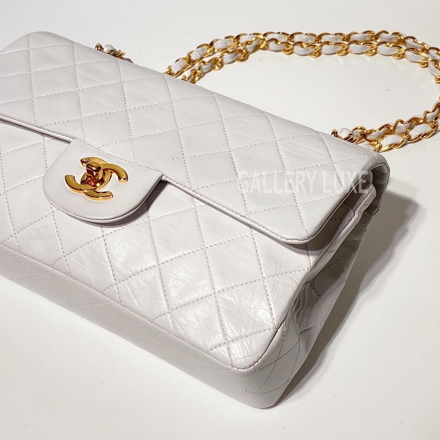 No.3258-Chanel Vintage Lambskin Classic Flap 23cm