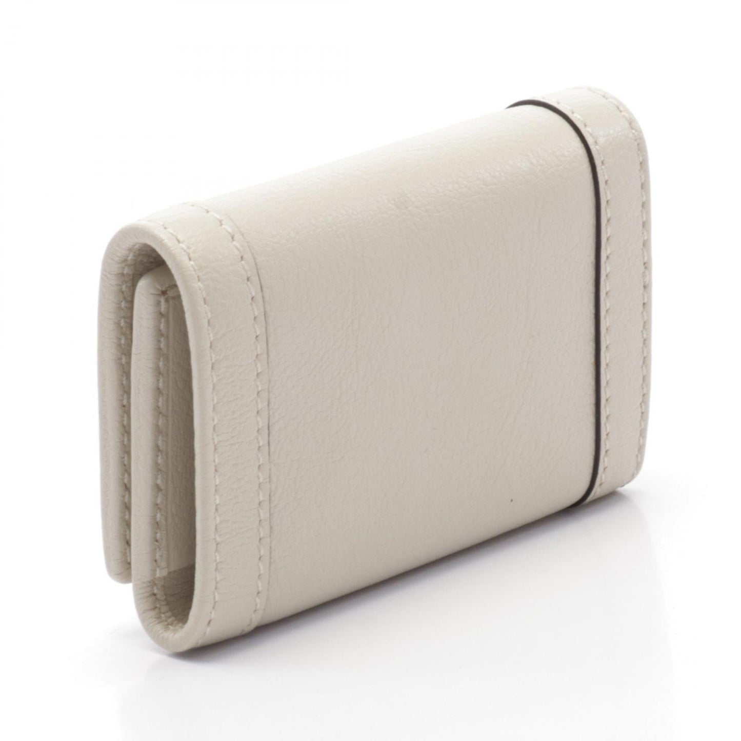 Luxury Gucci Trending 2025 Bamboo 6 key Key case Leather Beige