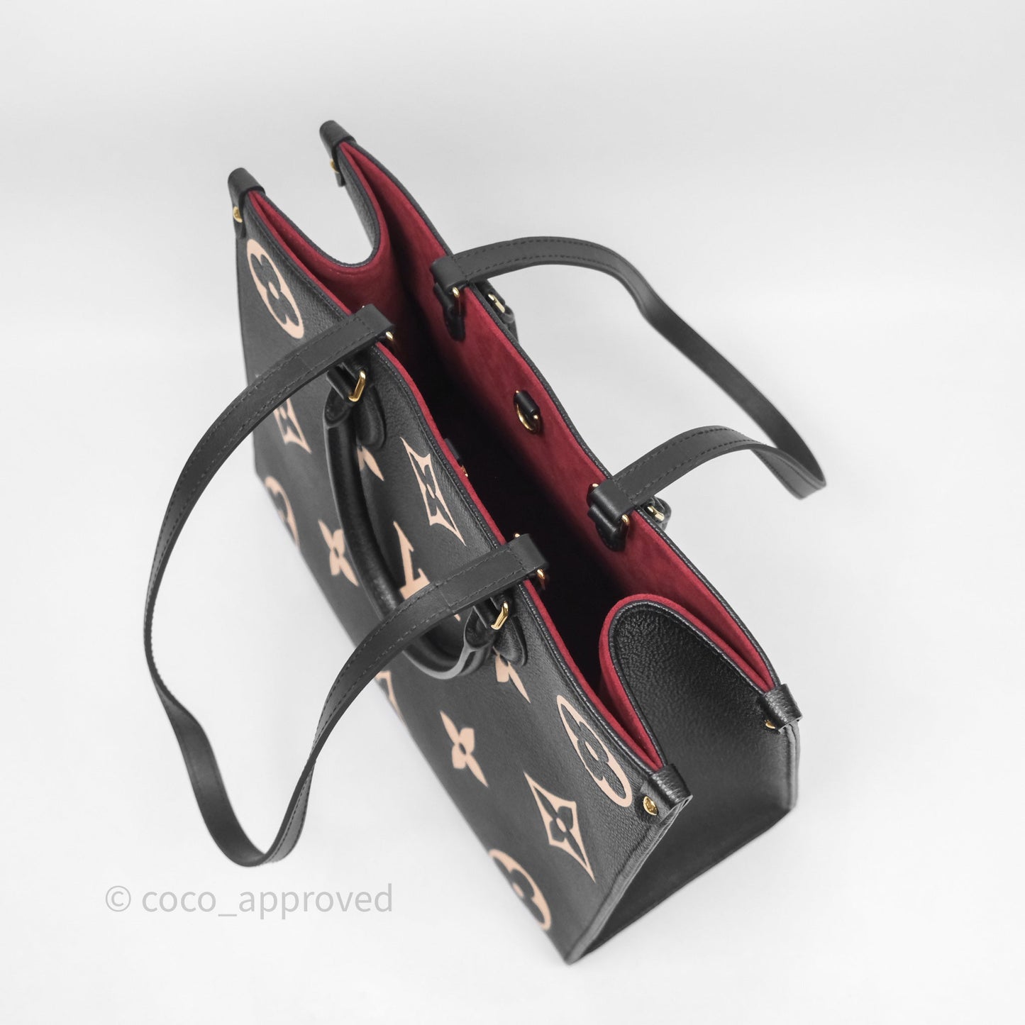 Louis Vuitton OnTheGo Tote Bicolor Monogram Empreinte Giant MM