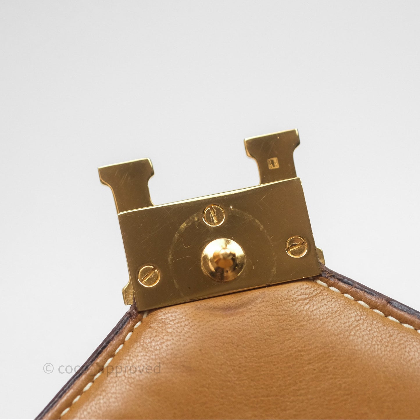 Hermès Vintage Lydie Gold Bag Gold Hardware