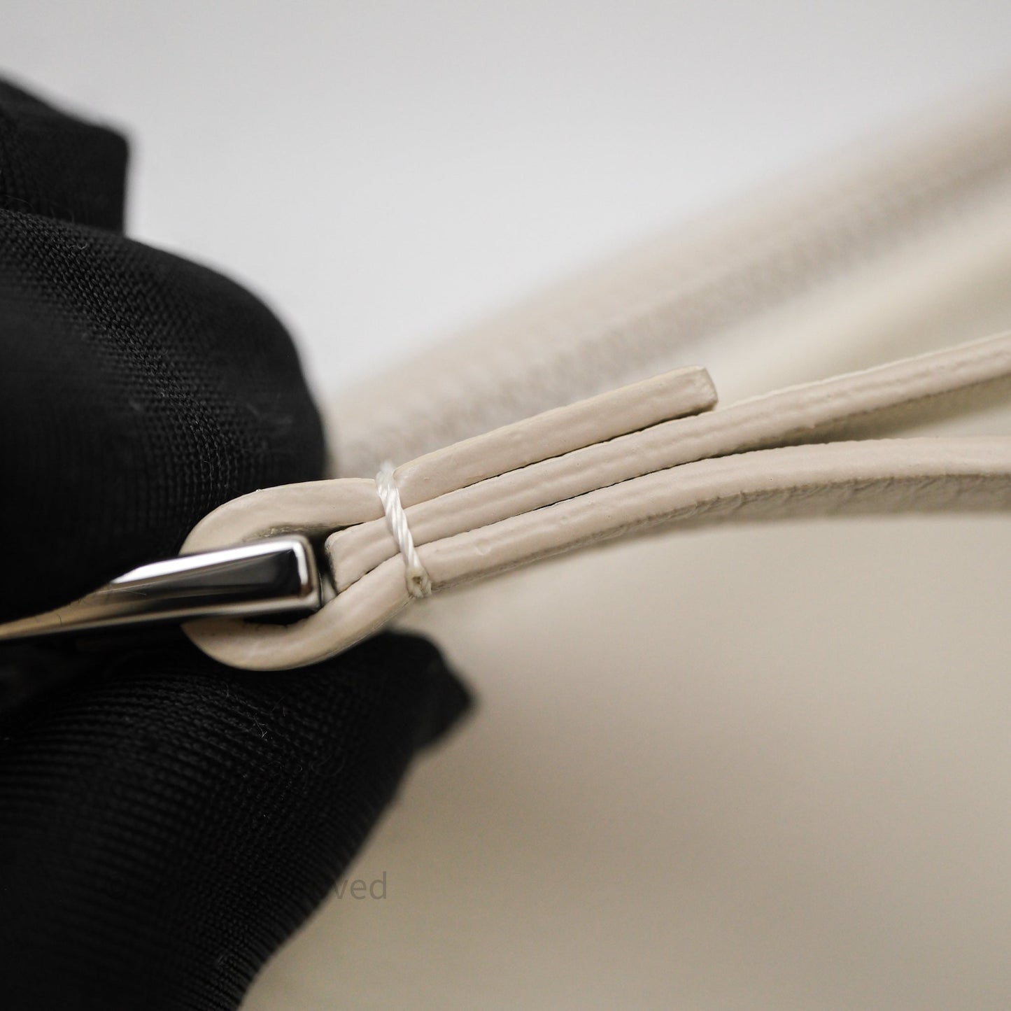 Loewe Mini Hammock Shoulder Bag White