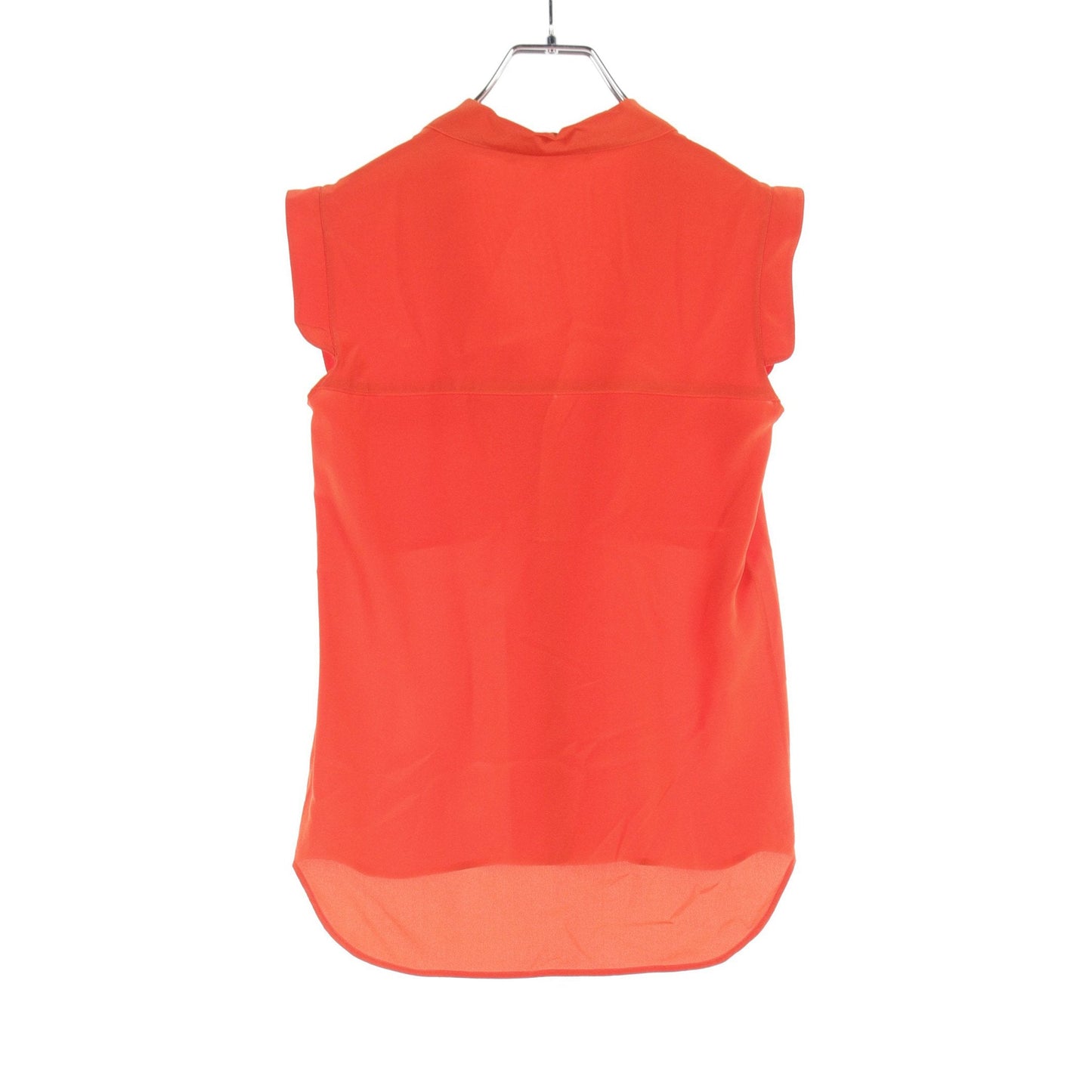 Luxury Gucci Trending 2025 Blouse No sleeve Silk Orange