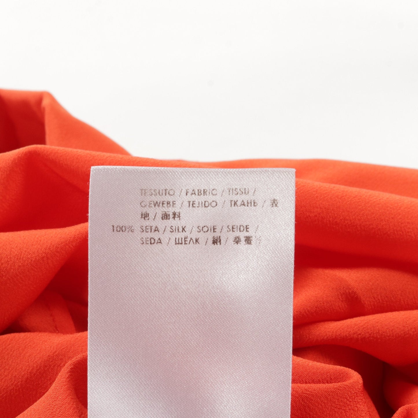 Luxury Gucci Trending 2025 Blouse No sleeve Silk Orange