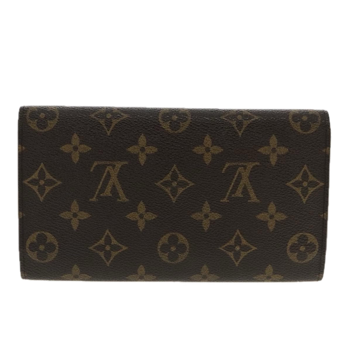 LOUIS VUITTON Monogram Portefeuille International Wallet M61217 LV 94741