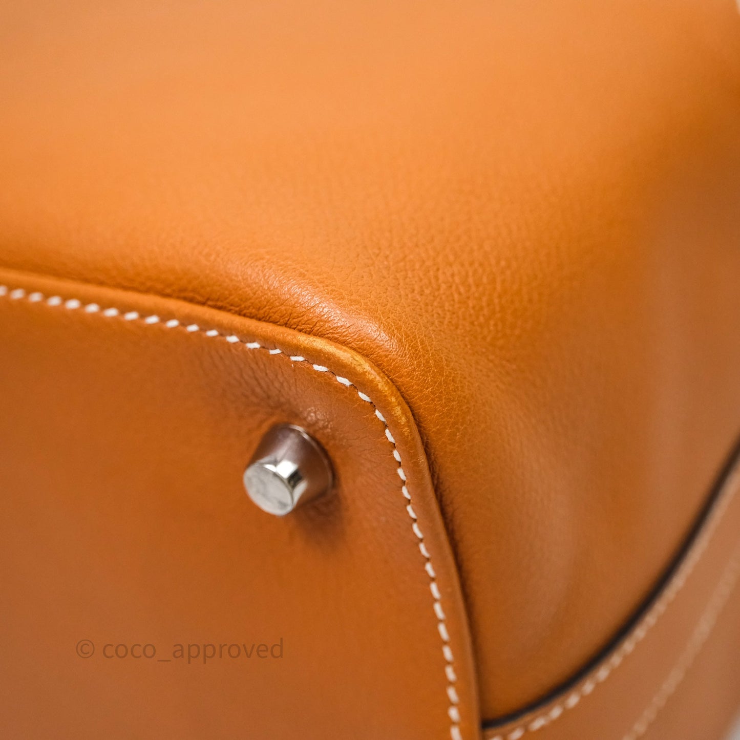 Hermès ToolBox 20 Gold 37 Evercolor Palladium Hardware