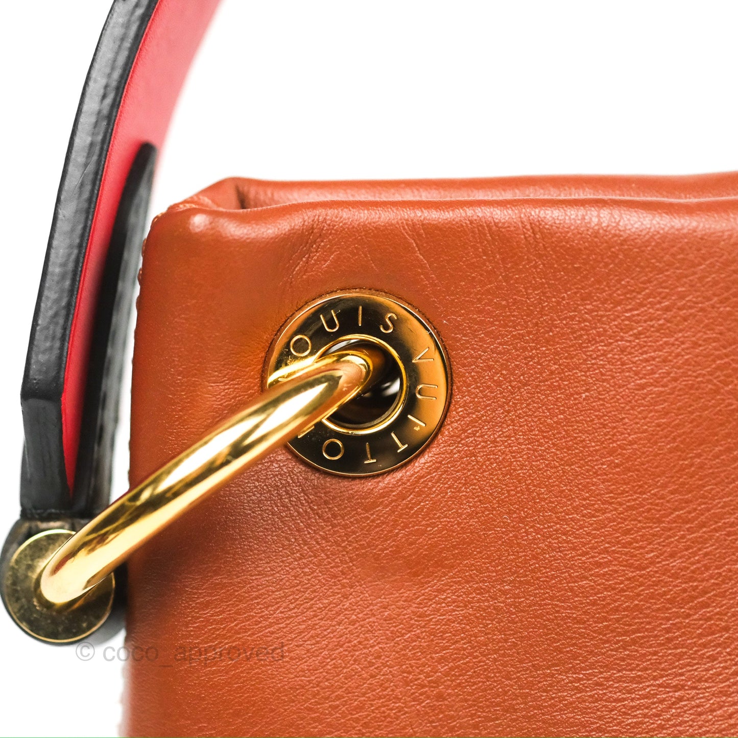 Louis Vuitton Tuileries Besace Bag Brown/Red Monogram