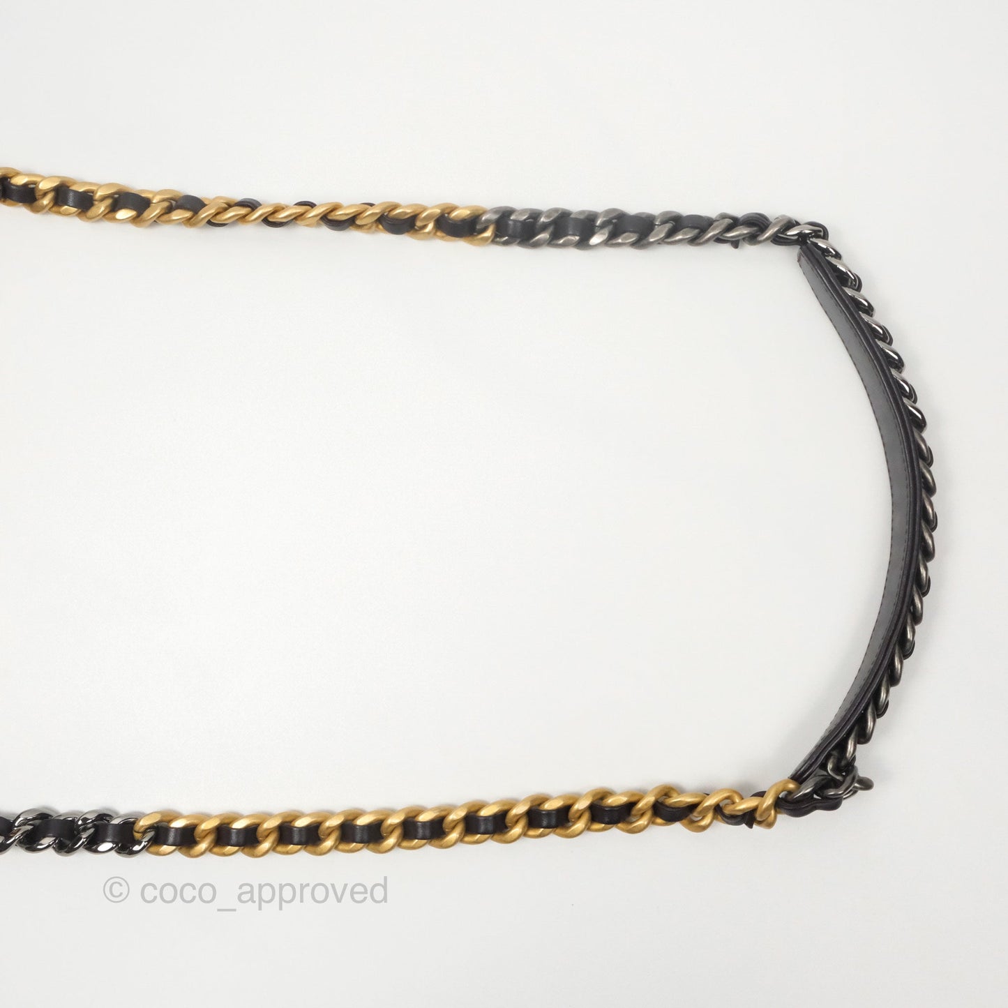 Chanel 19 Medium Dark Brown Mixed Hardware