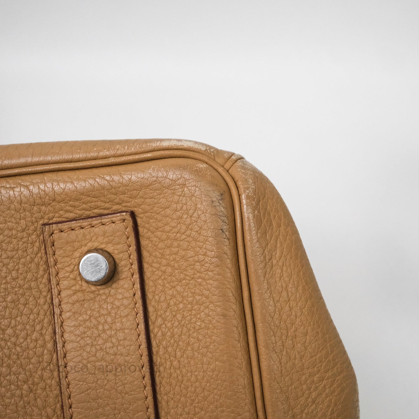 Hermès Birkin JPG Shoulder Bag 42 Tabac Camel 24 Palladium Hardware
