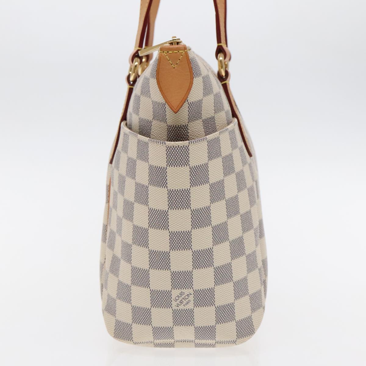 LOUIS VUITTON Damier Azur Totally PM Tote Bag N41280 LV 94818A