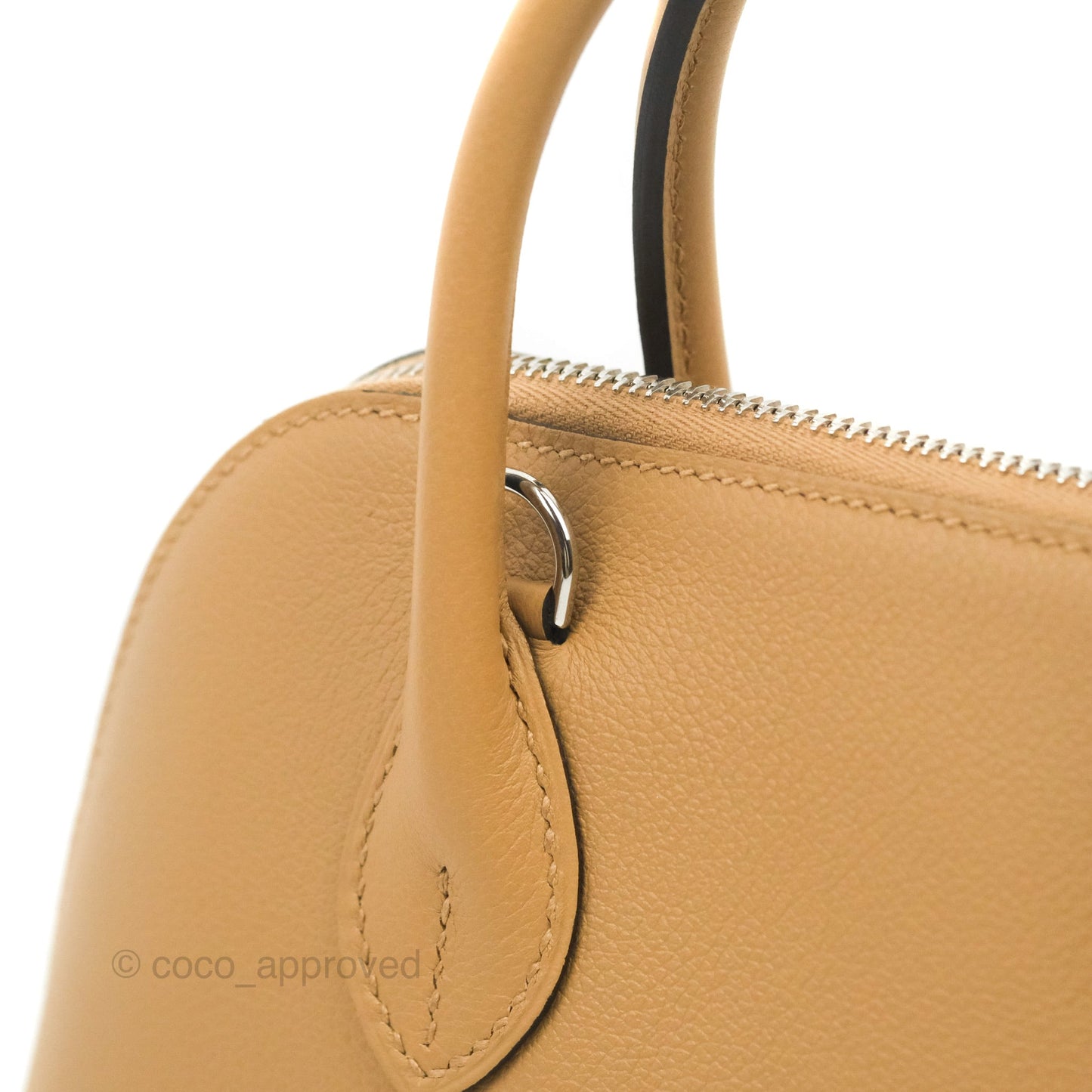 Hermès Bolide 1923 25 Verso Veau Evercolor Chai 0M/ Mauve Sylvestre X9 Palladium Hardware