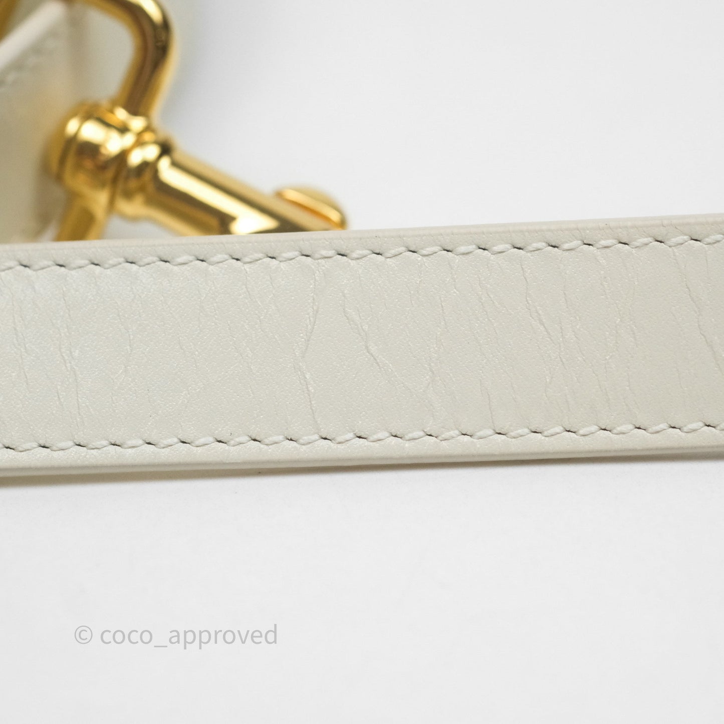 Christian Dior Medium Bobby Flap White Box Calfskin
