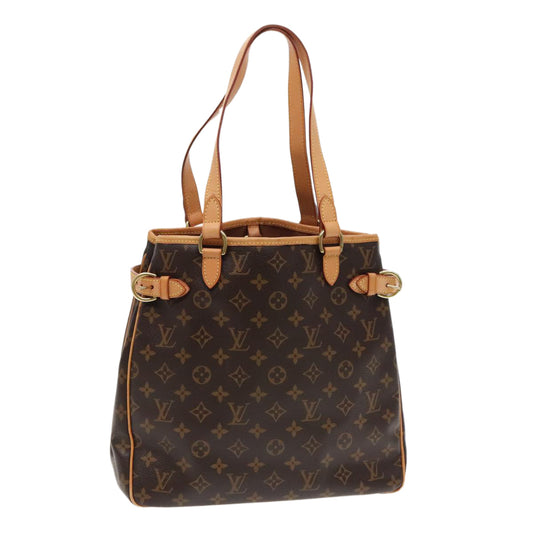 LOUIS VUITTON Monogram Batignolles Vertical Tote Bag M51153 LV 94825A