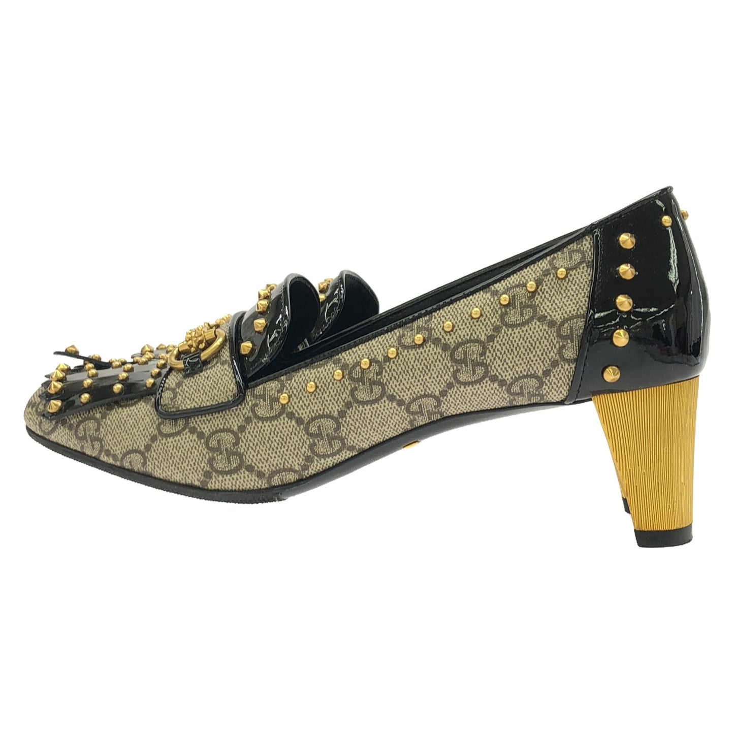 Luxury Gucci Trending 2025 Pumps Pumps PVC Coated Canvas Beige