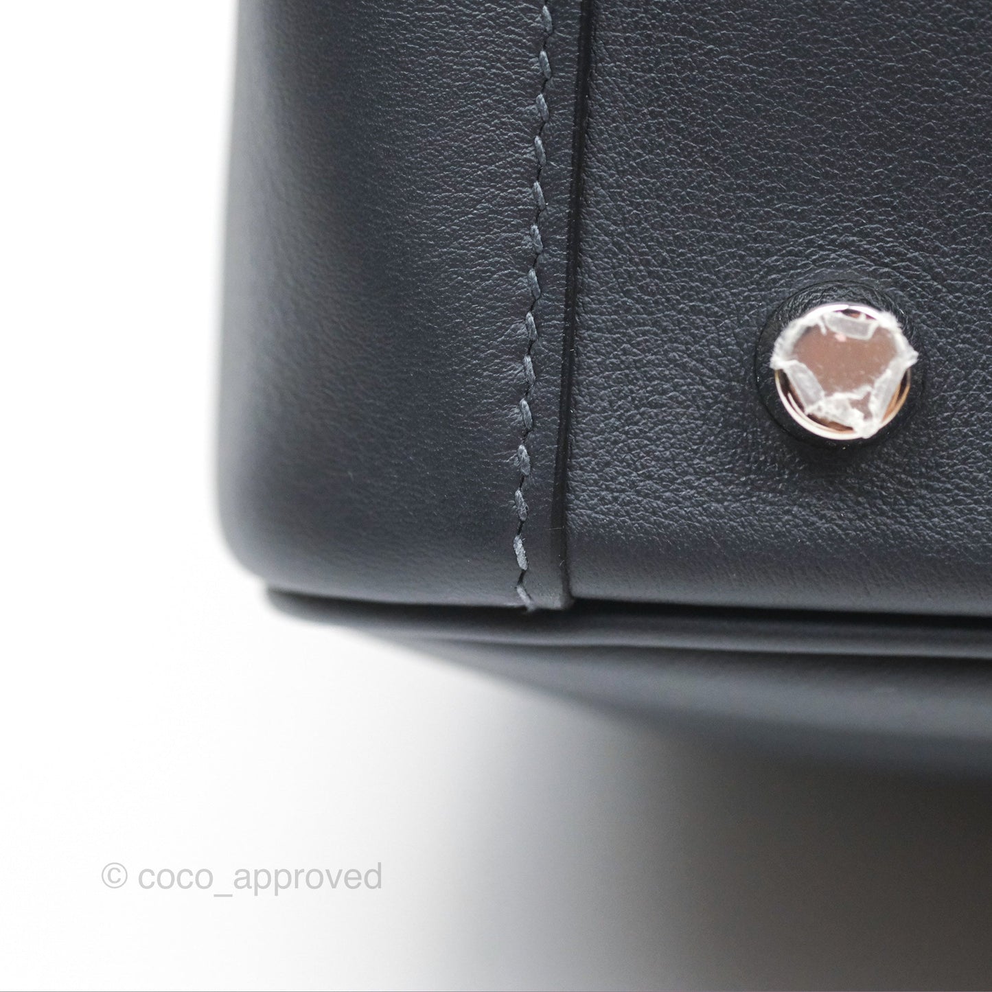 Hermès Lindy 26 Caban/Bleu Frida Swift Palladium Hardware