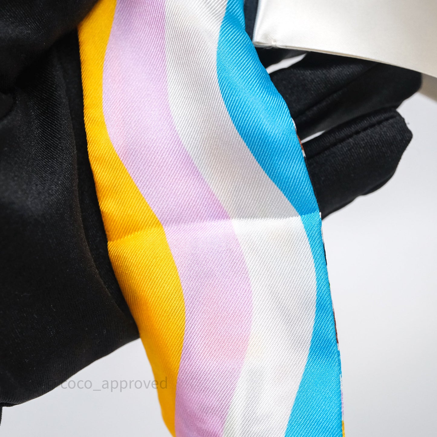 Fendi Multicolor FF Print Wrappy/ Woven Silk Scarf
