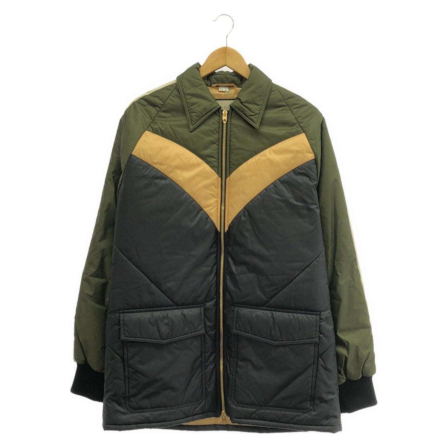 Luxury Gucci Trending 2025 Jacket Nylon jacket Nylon Khaki green