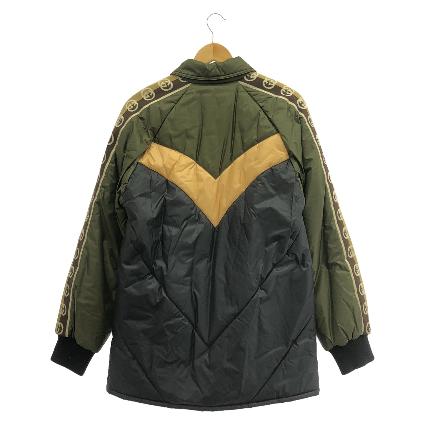Luxury Gucci Trending 2025 Jacket Nylon jacket Nylon Khaki green