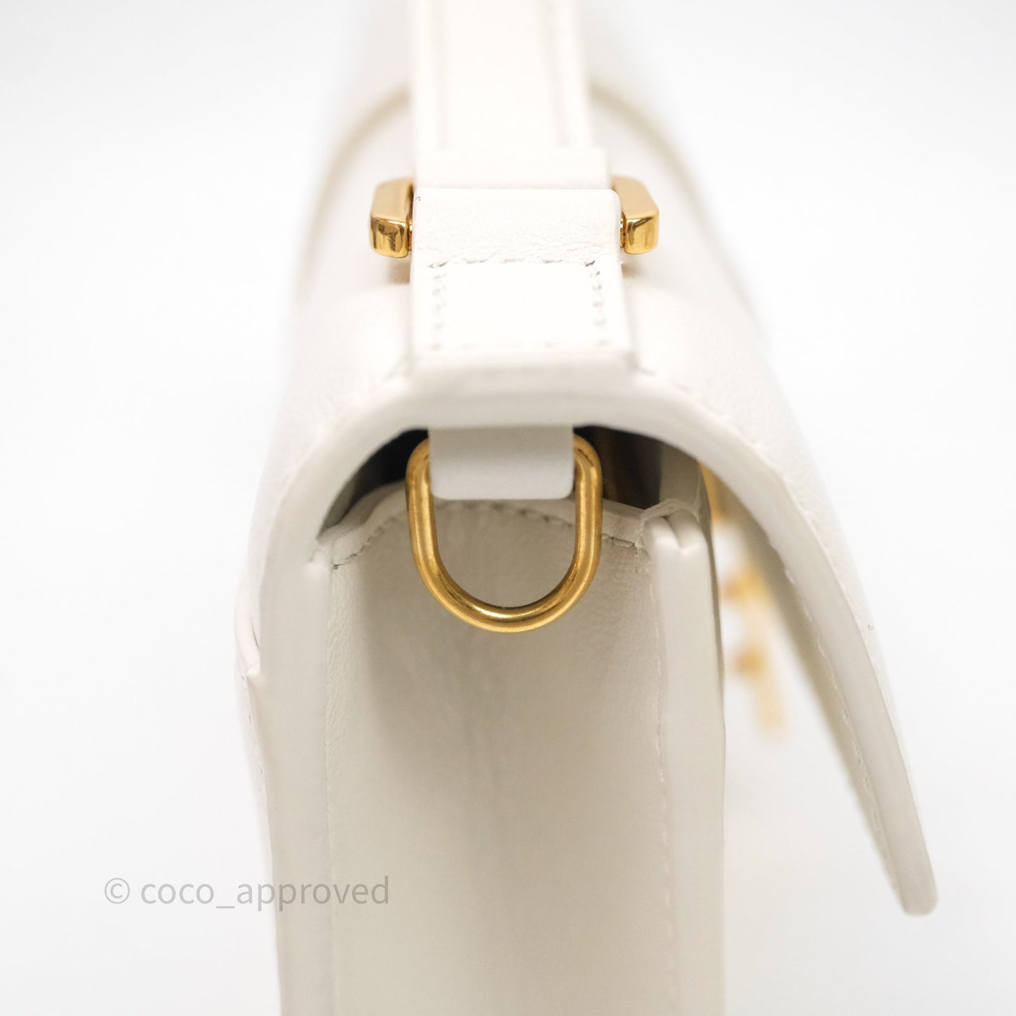 Christian Dior Miss Montaigne Mini Bag Latte Smooth Calfskin