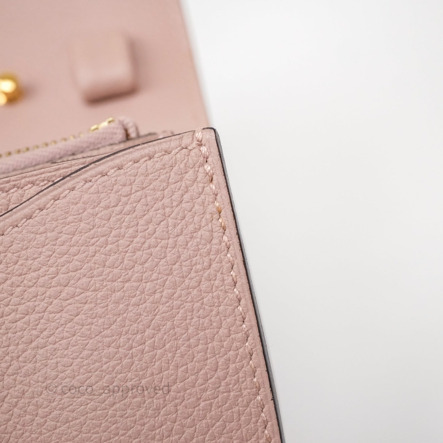 Hermès Mini Convoyeur Veau Evercolor 4W Glycine Bag