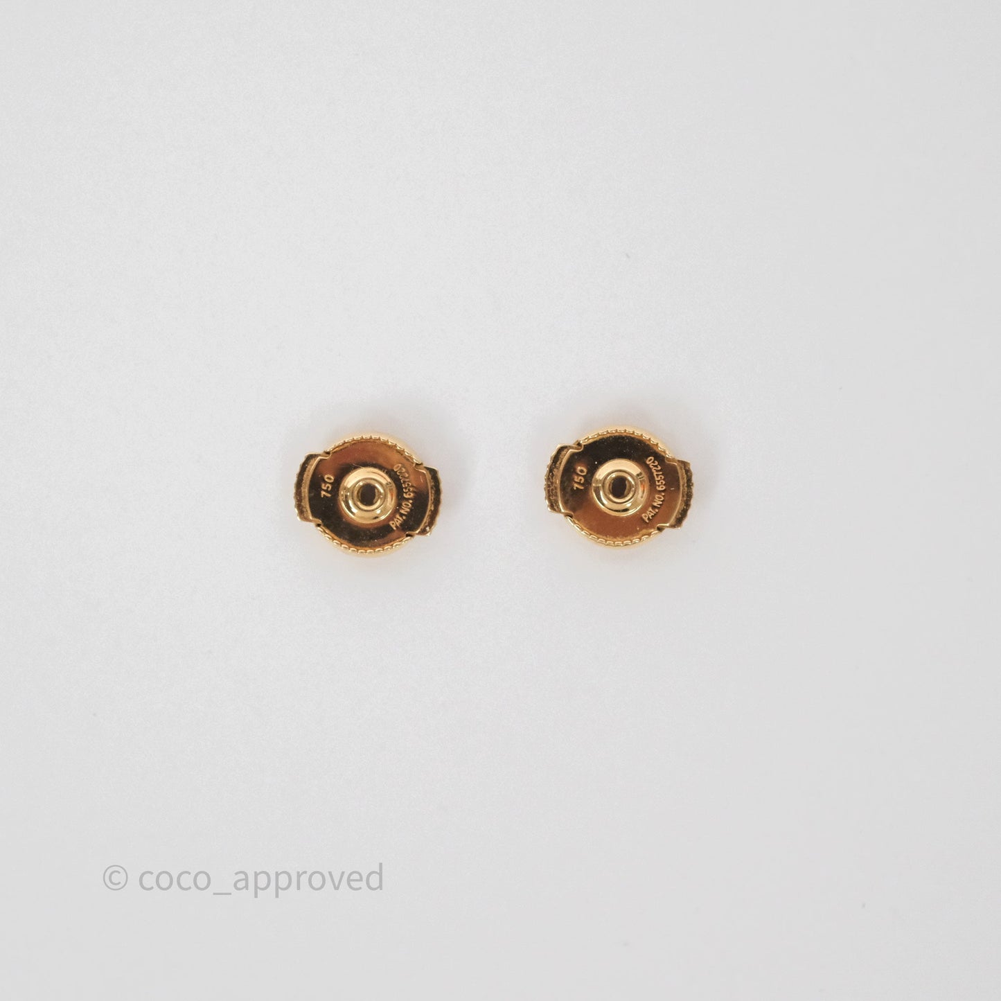 Hermès Boutons d'oreilles Finesse Earrings Rose Gold Diamonds