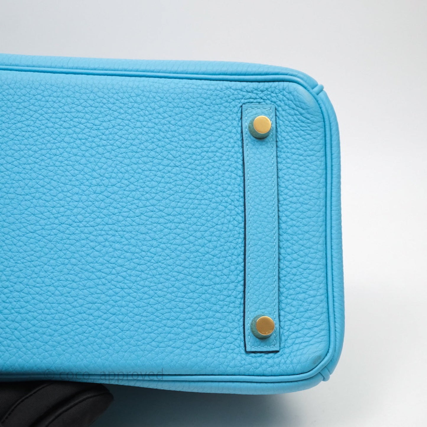 Hermès Birkin 30 Bleu De Nord P3 Togo Gold Hardware