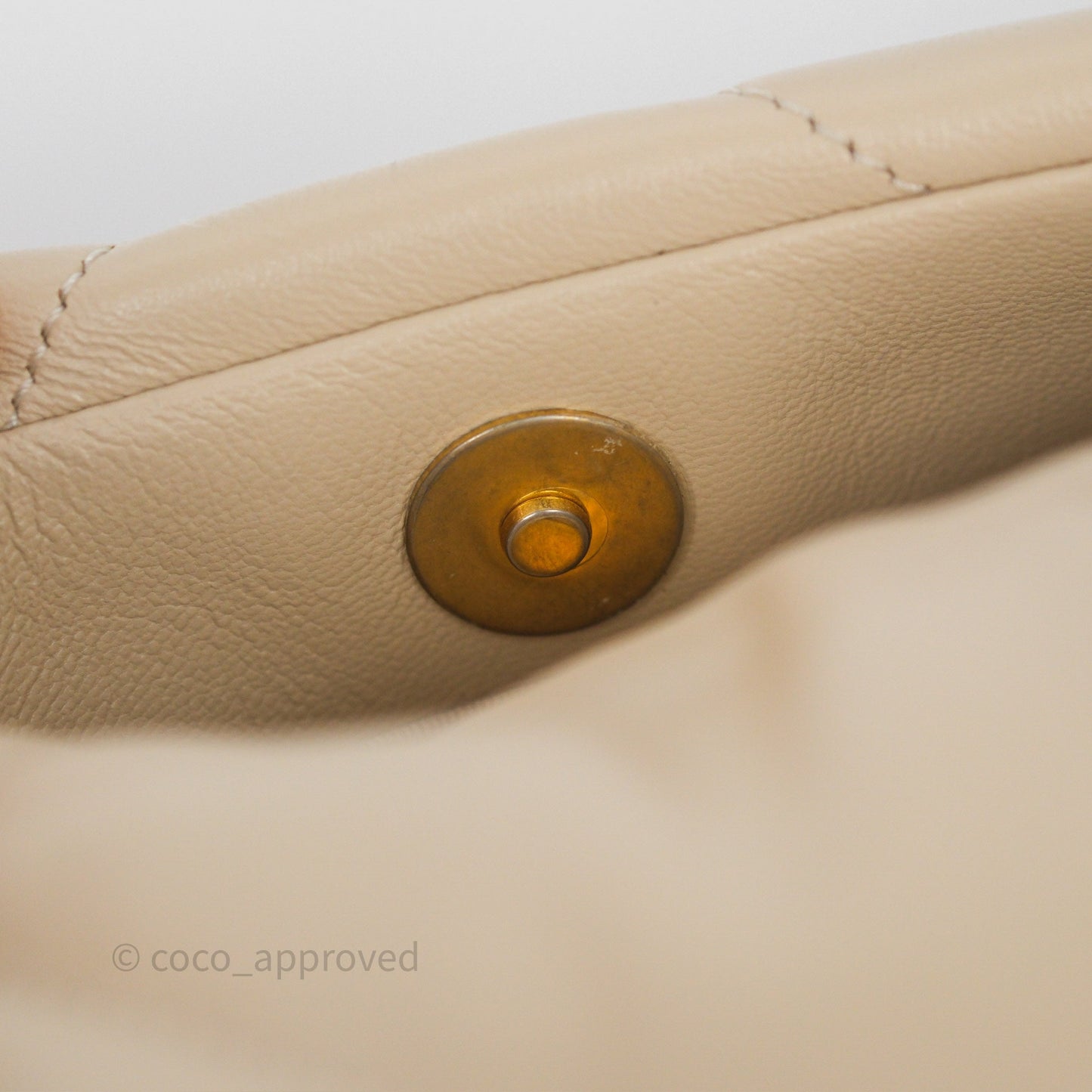Chanel 19 Small Light Beige Mixed Hardware