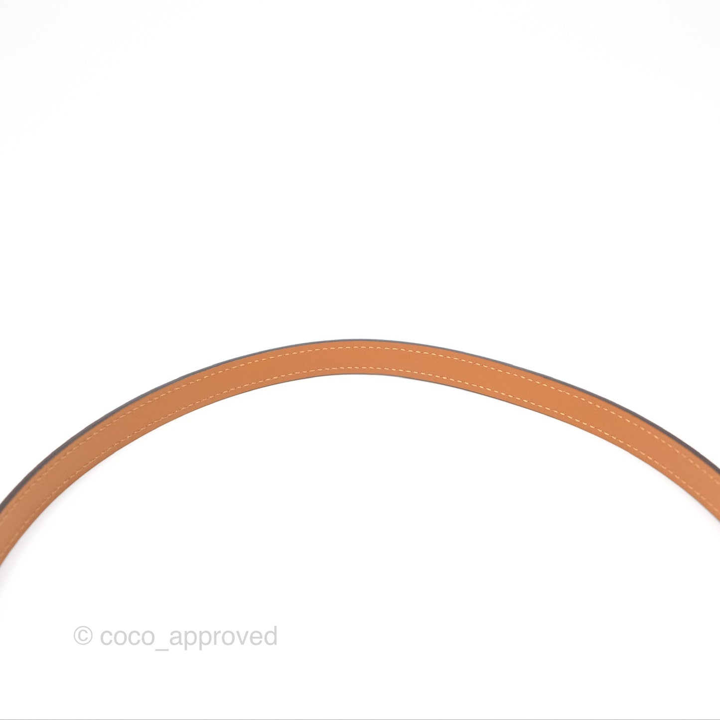 Hermès Pop H 15 Belt Epsom Gold Rose Gold Hardware