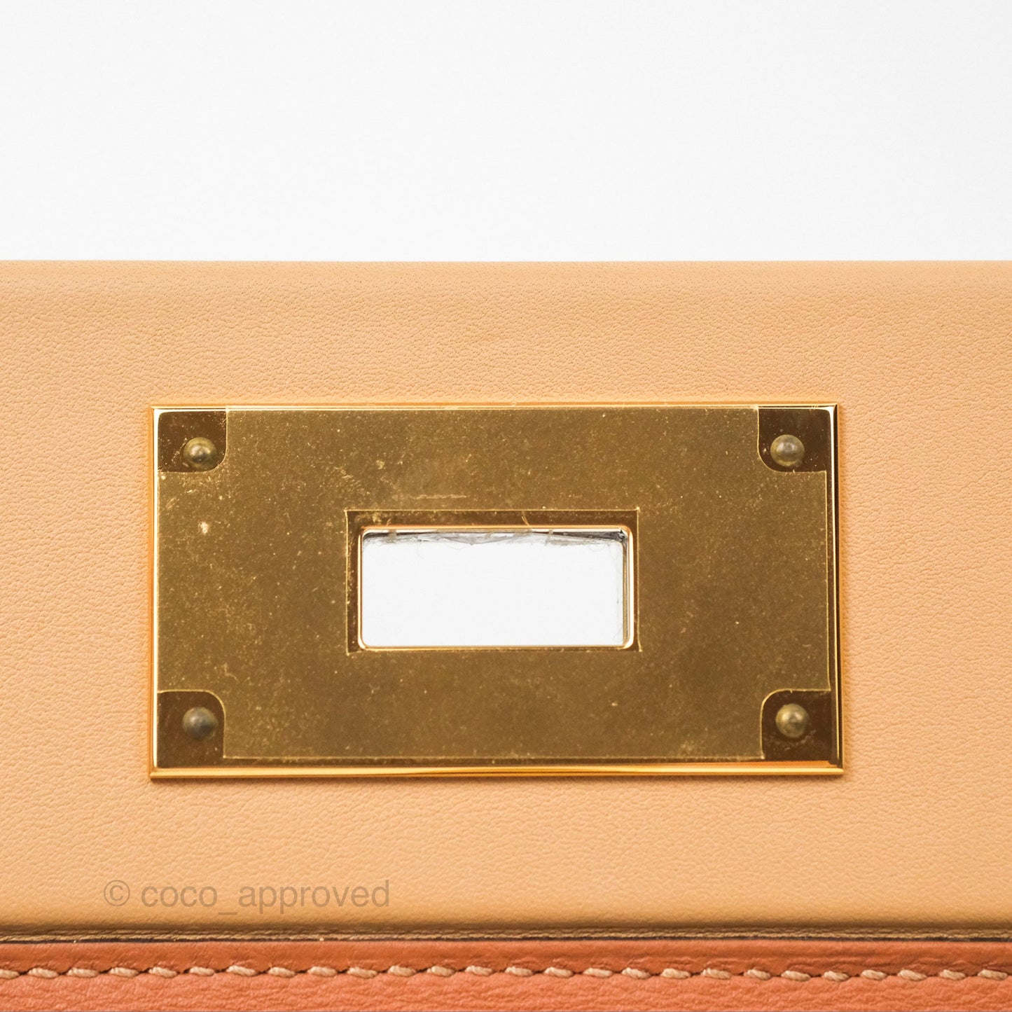 Hermès 24/24 21 Mini Chai 0M Fauve 34 Evercolor Gold Hardware
