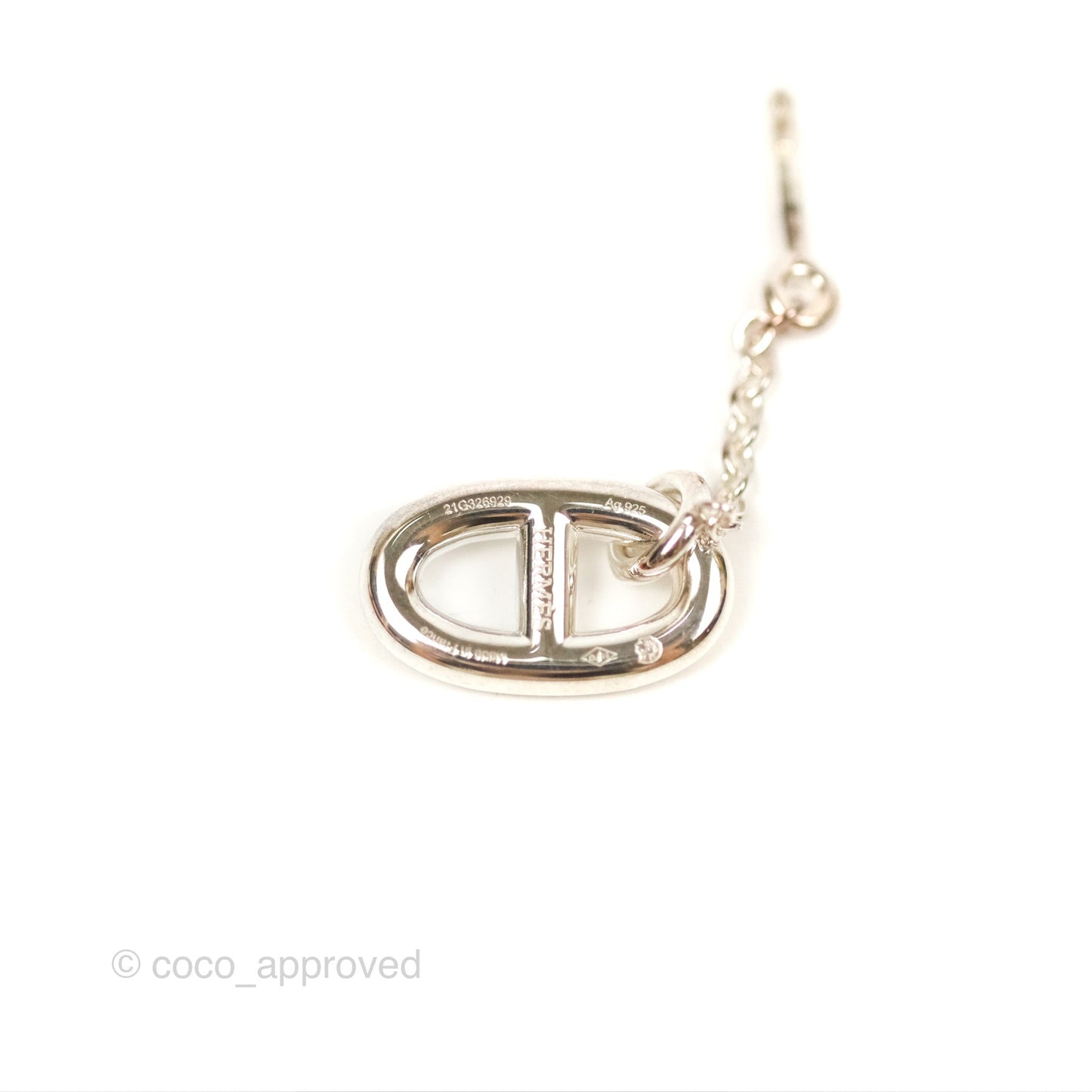 Hermès Farandole Drop Earrings Sterling Silver