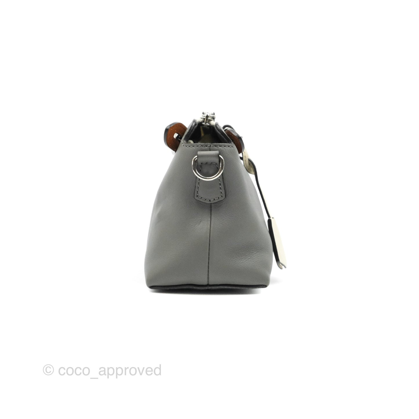 Fendi Mini By The Way Vit. Dolce Bag Moon/Uovo/Mlc/P