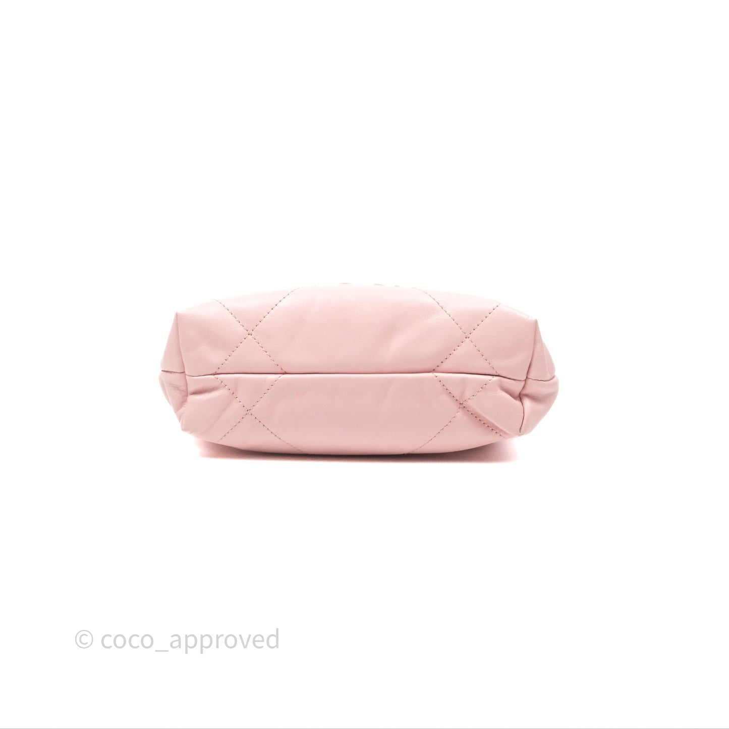 Chanel 22 Mini Bag Light Pink Crumpled Calfskin