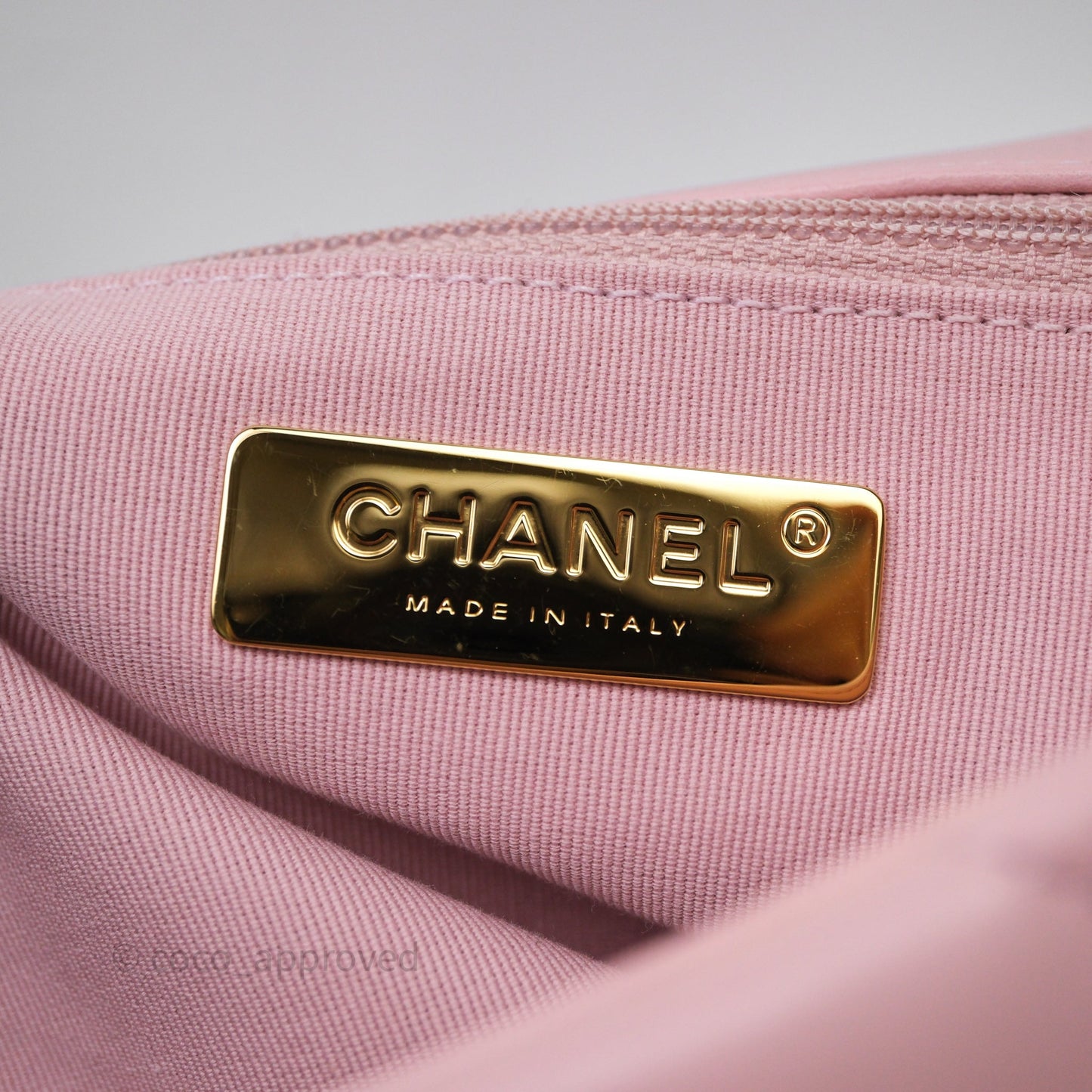 Chanel 19 Small Pink Lambskin Mixed Hardware