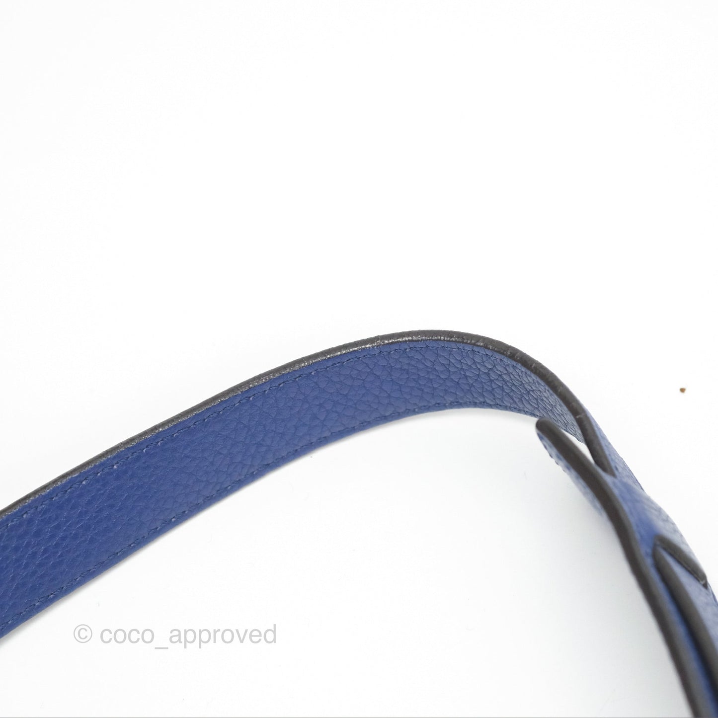 Celine Small Sleek Trapeze Blue Calfskin