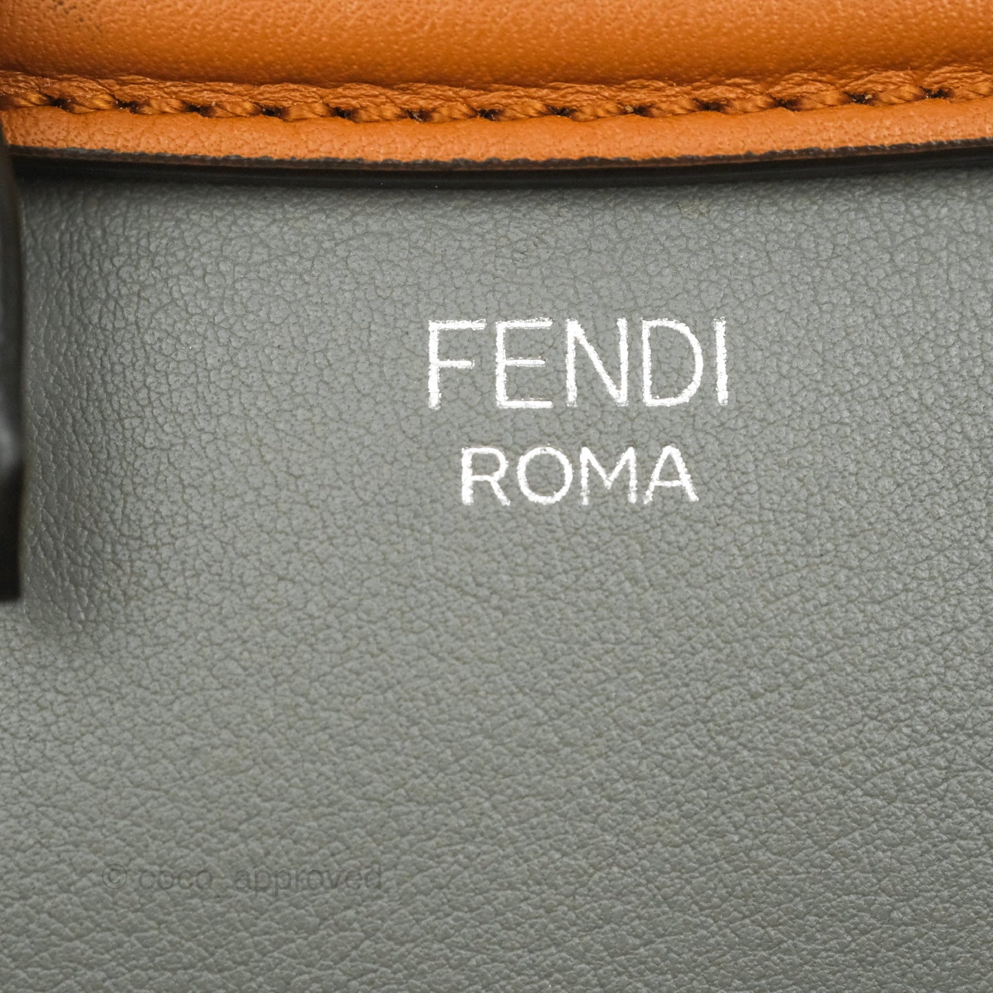 Fendi Mini By The Way Vit. Dolce Bag Moon/Uovo/Mlc/P
