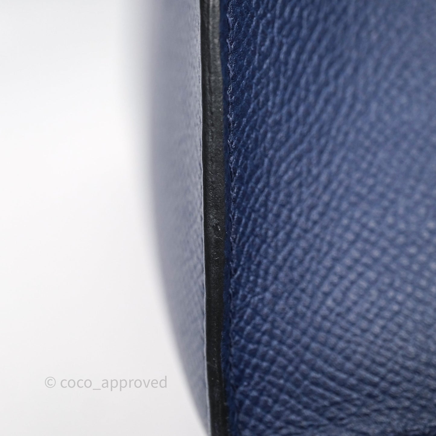 Hermes Kelly 32 Bleu Saphir 73 Epsom Palladium Hardware