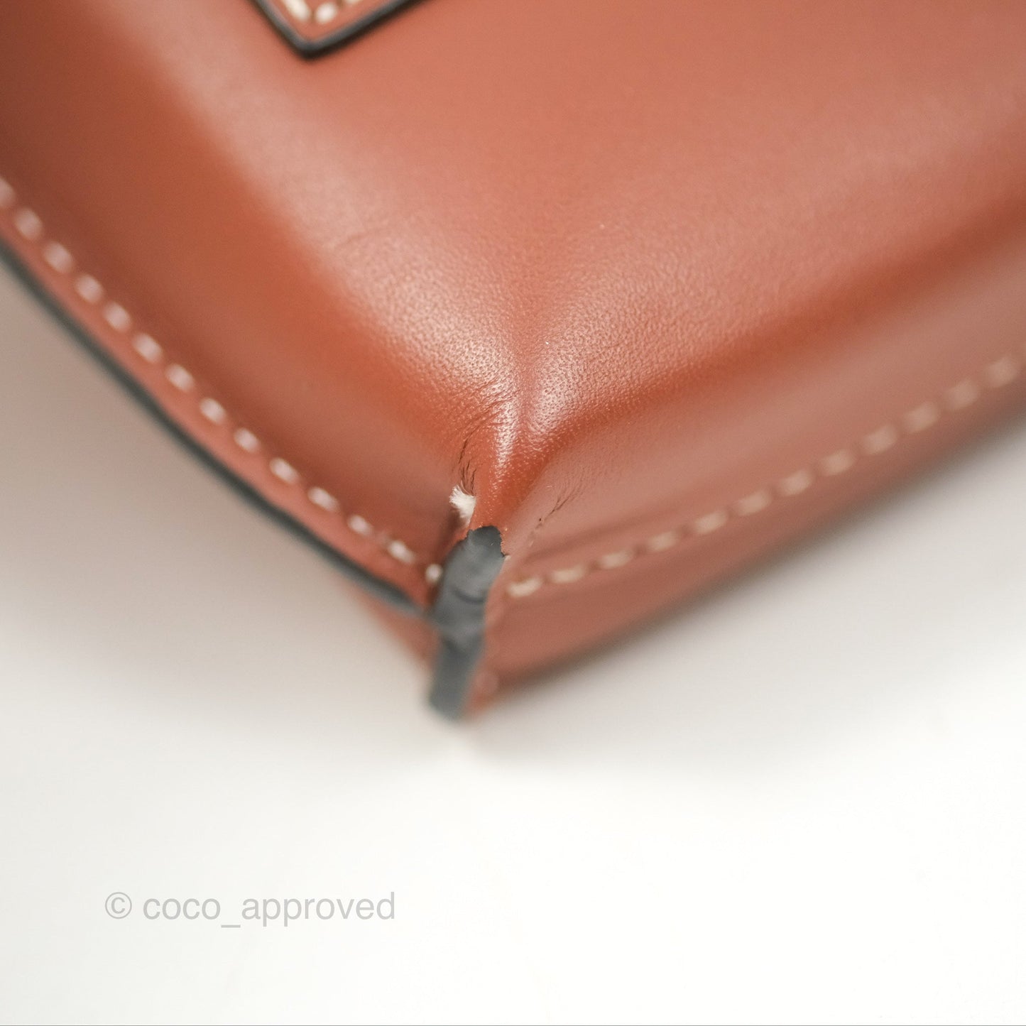 Loewe Gate Pocket Rust Soft Calfskin