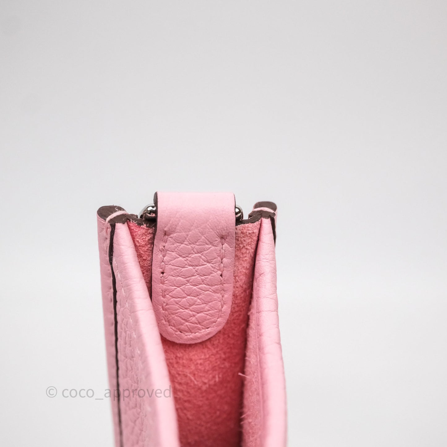 Hermès Mini Evelyne 16 Amazone Rose Sakura 3Q Palladium Hardware