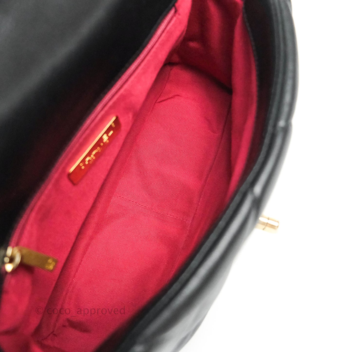 Chanel 19 Small Black Mixed Hardware