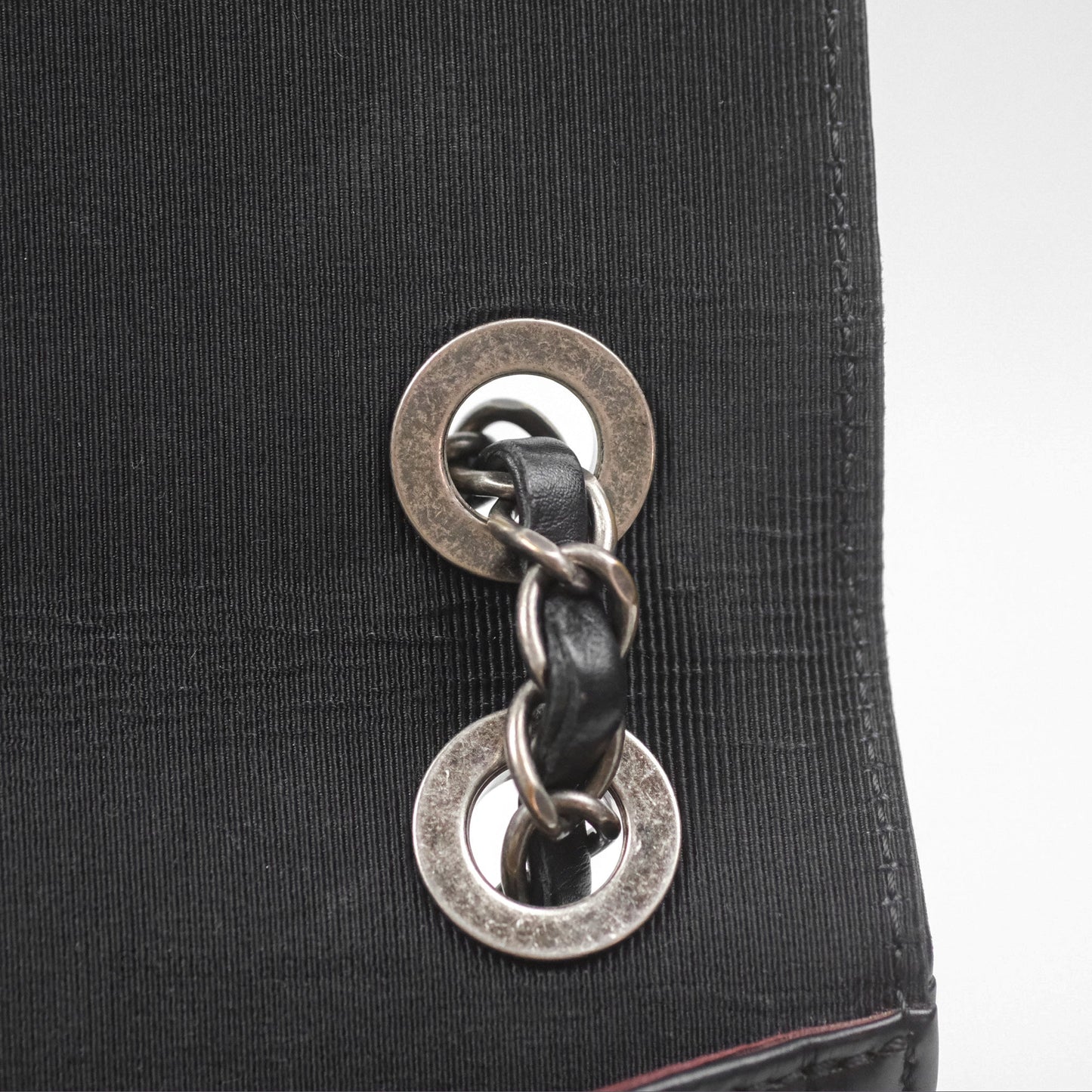Chanel Quilted Ballerina Small Flap Bag Black Lambskin Ruthenium Hardware