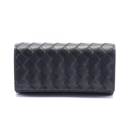 Luxury Bottega Veneta  Leather Long Wallet (Bi-Fold) ()