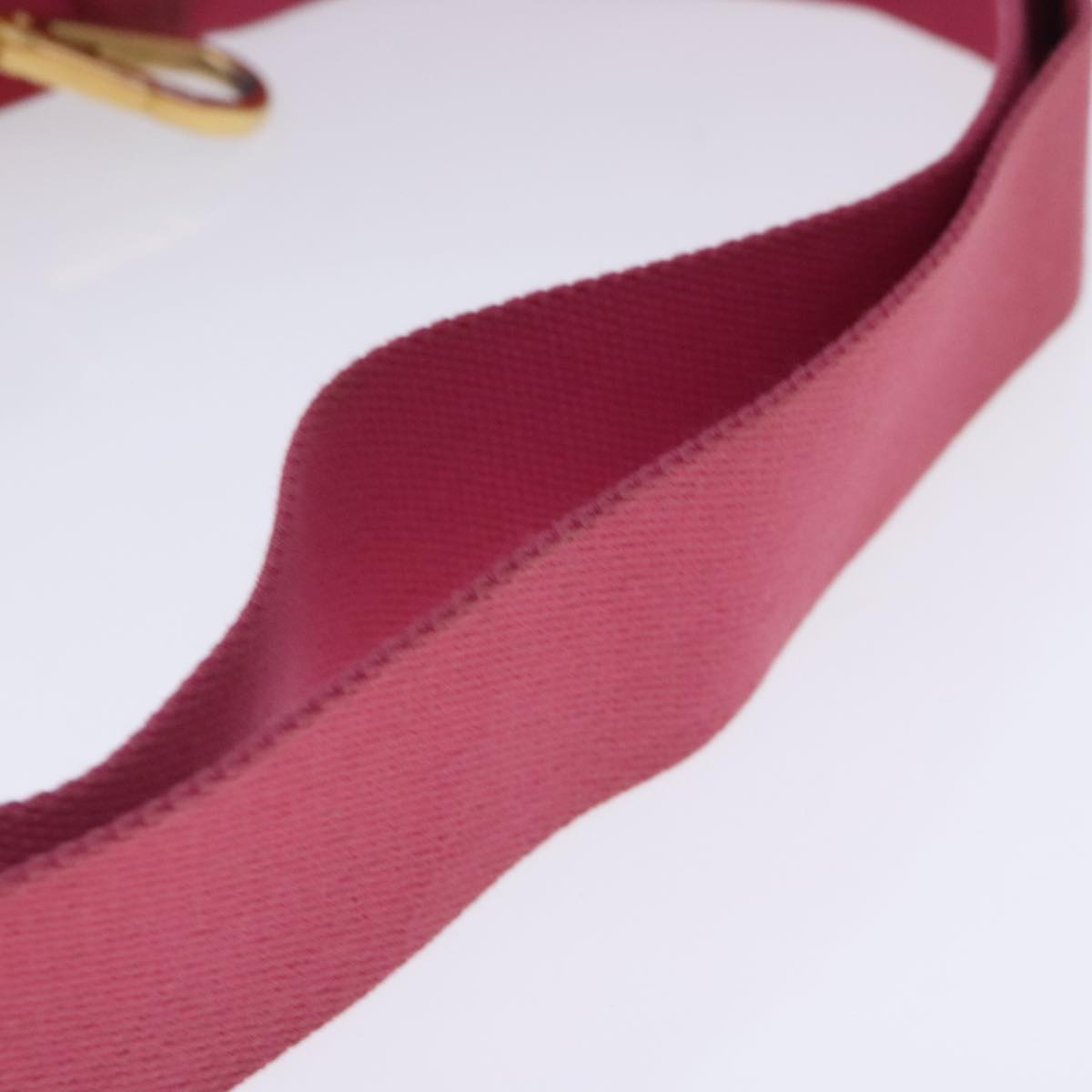 Luxury Prada Adjustable Shoulder Strap Canvas 24.4""-44.5"" Pink  95004