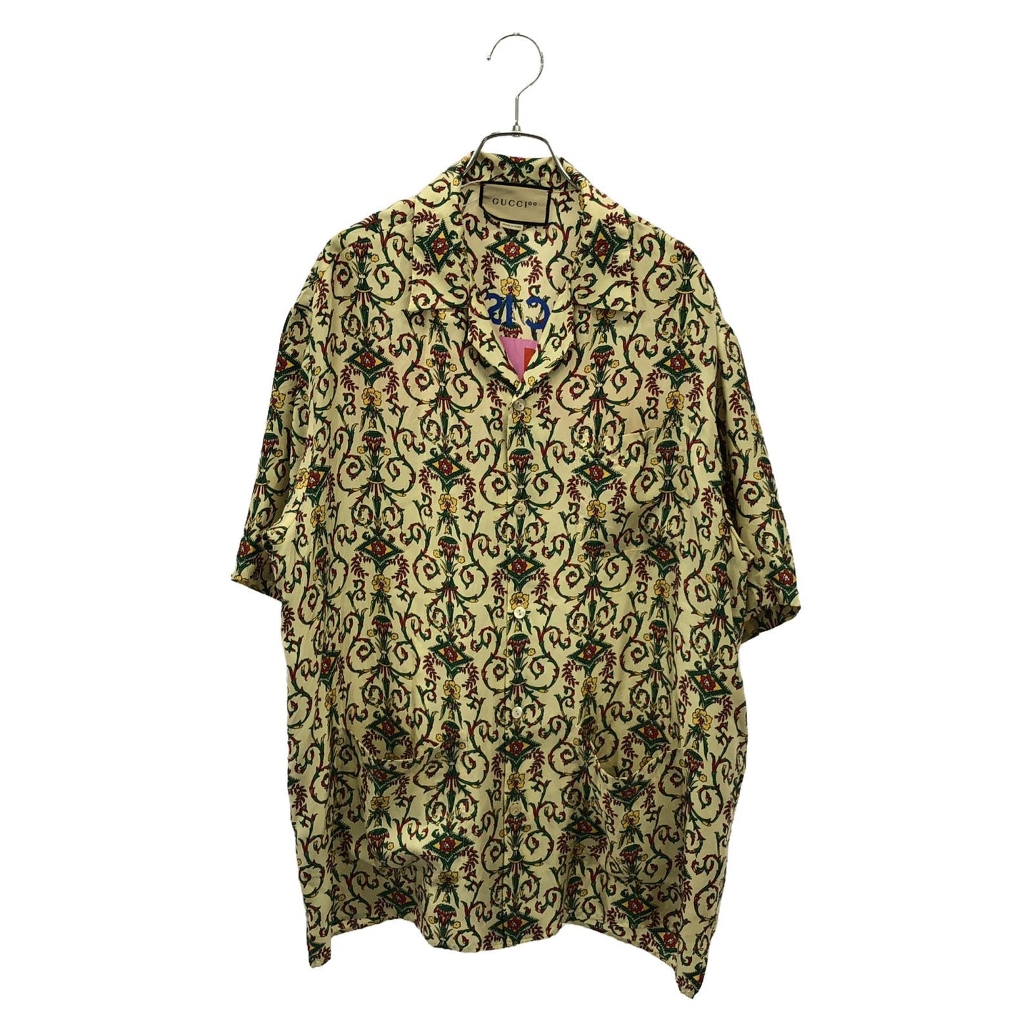 Luxury Gucci Trending 2025 Luxury Gucci Trending 2025 100th Anniversary Silk Shirt Shirt Silk Beige