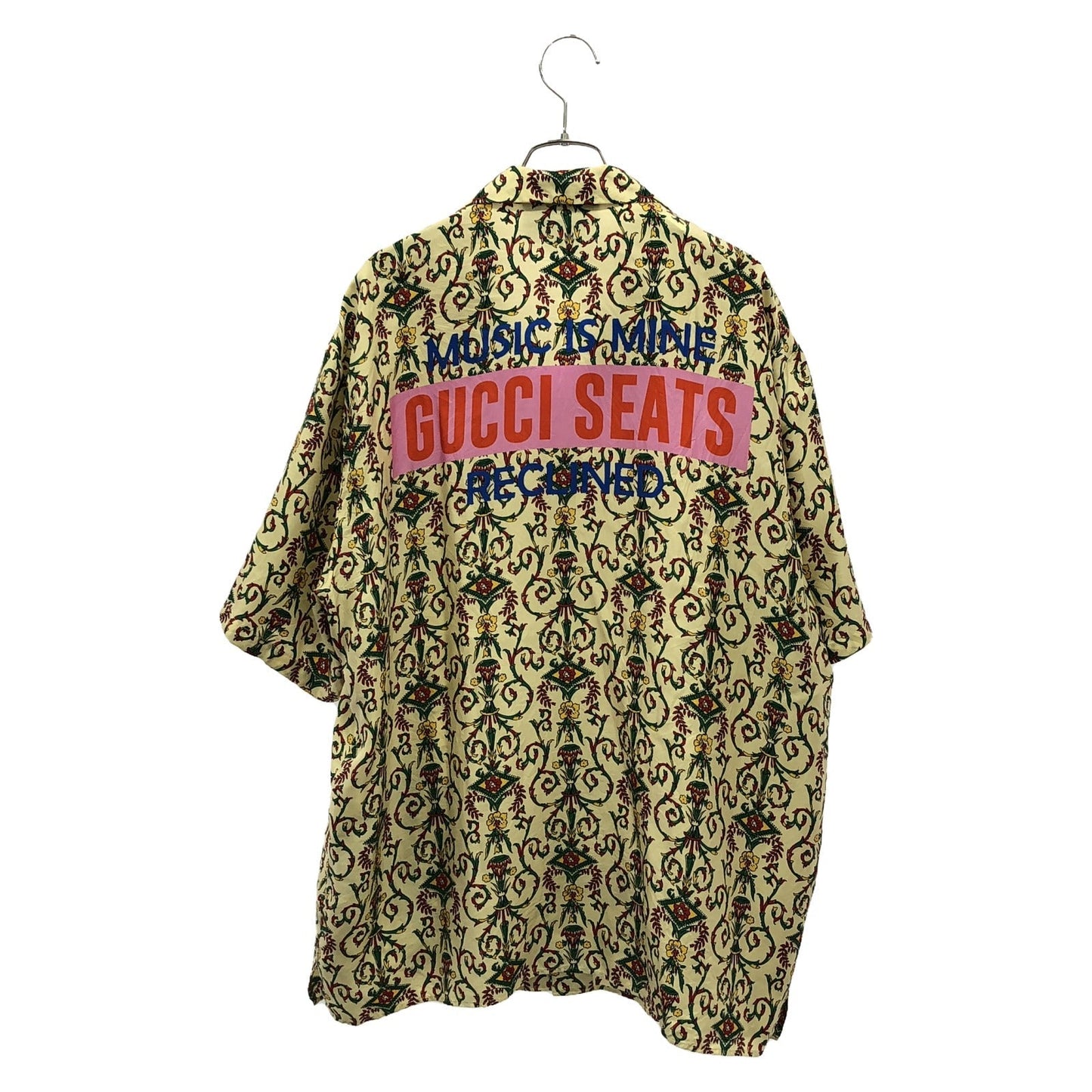 Luxury Gucci Trending 2025 Luxury Gucci Trending 2025 100th Anniversary Silk Shirt Shirt Silk Beige