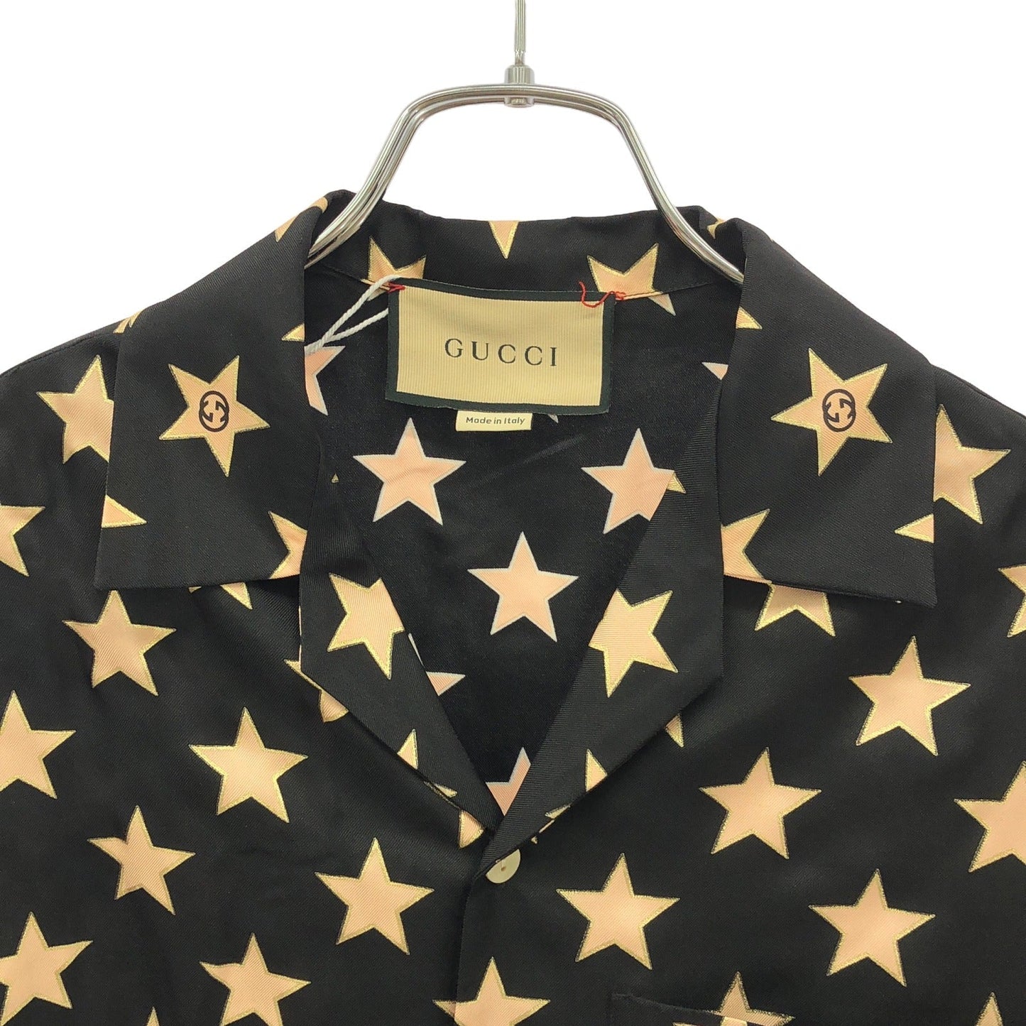 Luxury Gucci Trending 2025 Silk shirt Shirt Silk Black