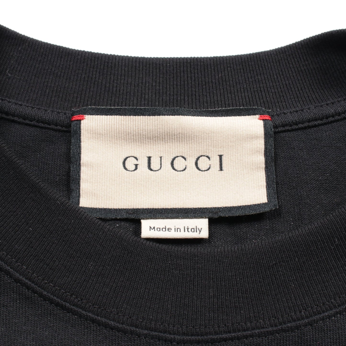 Luxury Gucci Trending 2025 Numbering T-shirt Crew neck Short sleeve Cotton Black