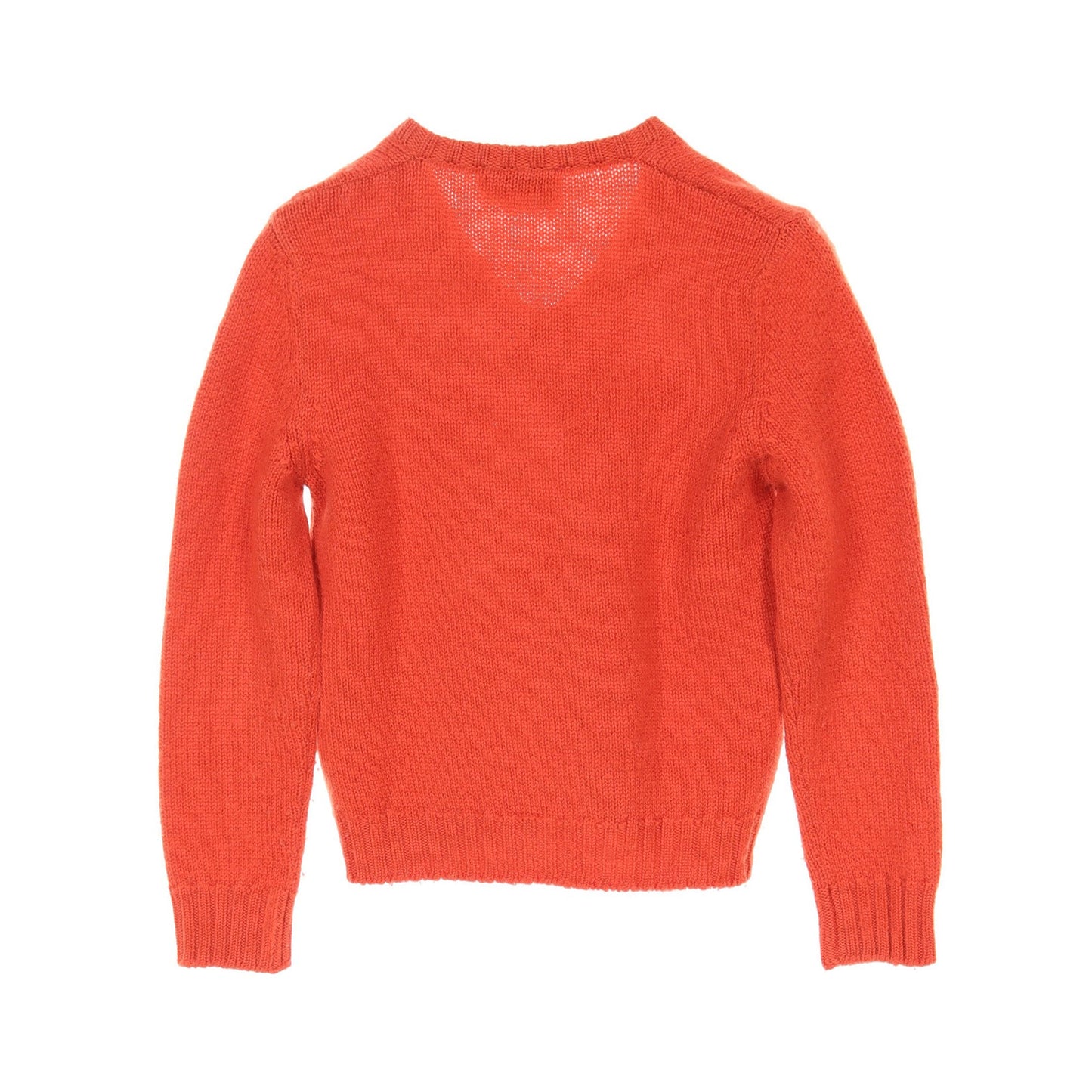 Luxury Gucci Trending 2025 Sweater Knit V-neck Wool Orange