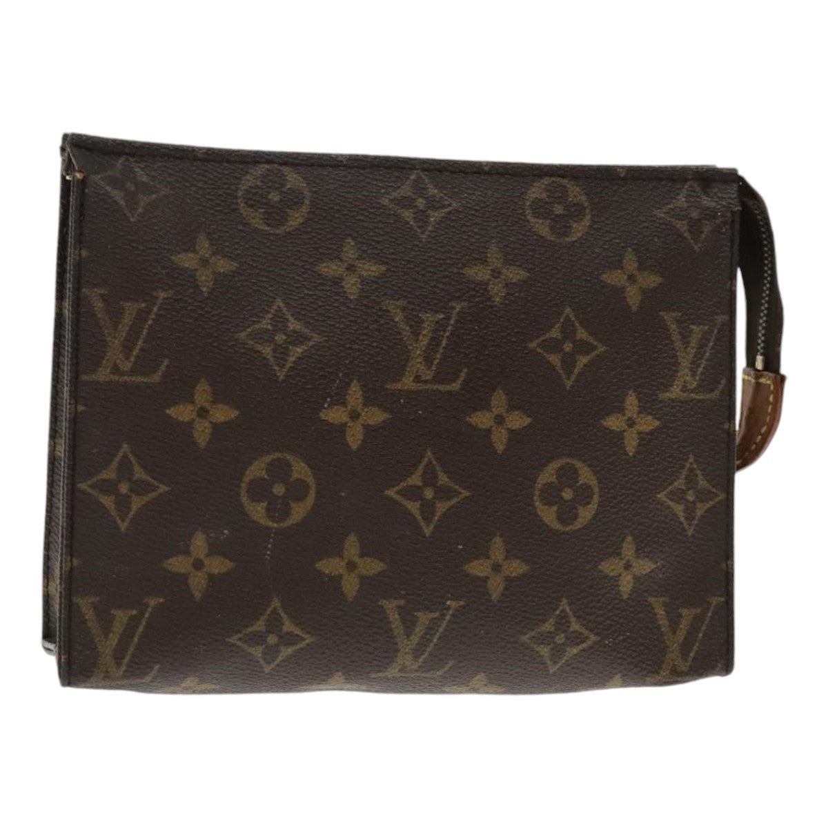 LOUIS VUITTON Monogram Poche Toilette 19 Pouch M47544 LV 95051